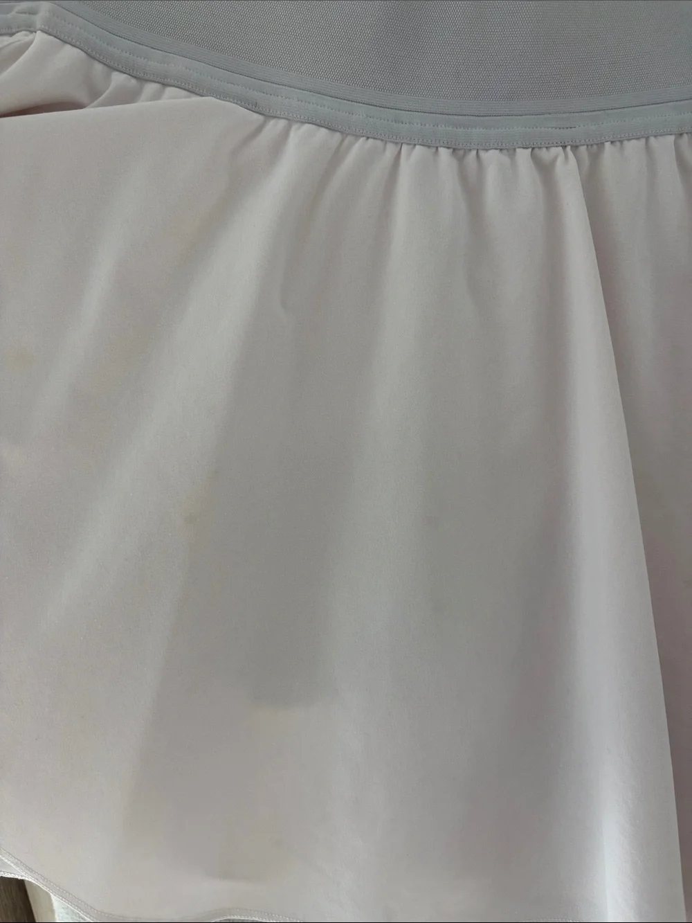 lululemon athletica wornout white layered skater skirt